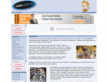 Tablet Screenshot of carnaval.hlera.com.br