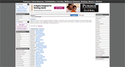 Desktop Screenshot of famosos.hlera.com.br